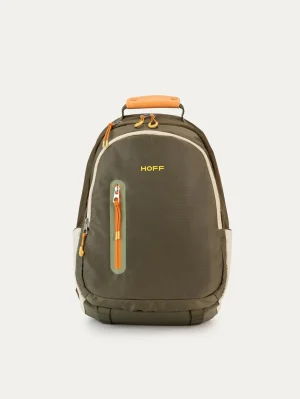 HOFF Commuter Backpack Khaki>Heren Accessoires