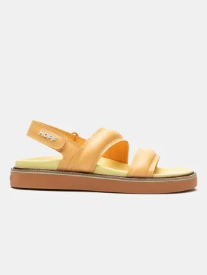 HOFF Sandal Leather Road Peach>Dames Sandalen
