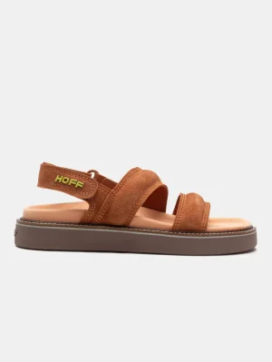 HOFF Sandal Leather Road Terracotta>Dames Sandalen